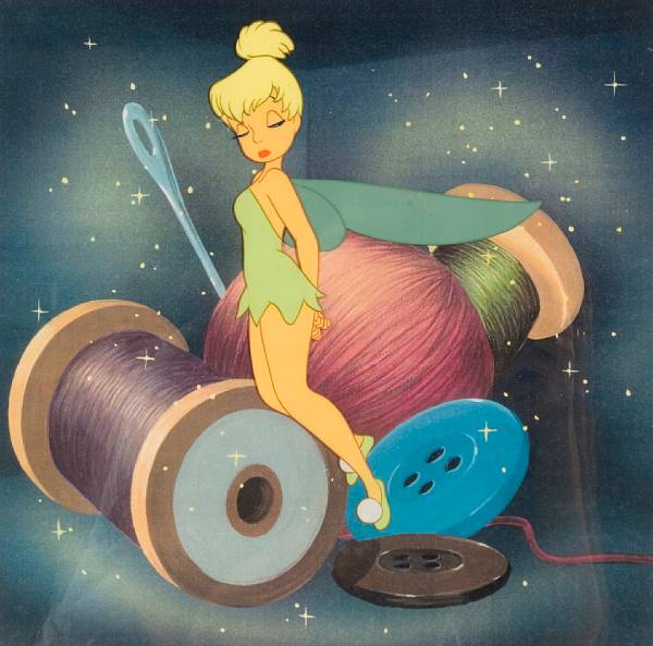 Appraisal: A Walt Disney celluloid from Peter Pan two cel set-up