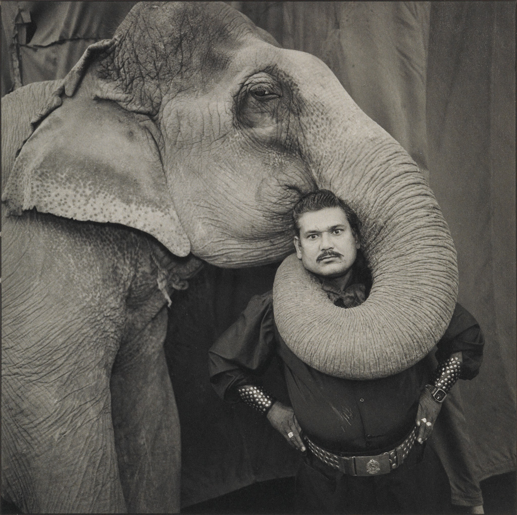 Appraisal: MARY ELLEN MARK - Ram Prakash Singh with his Elephant