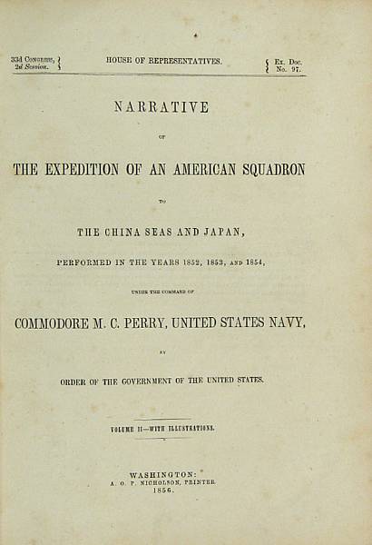 Appraisal: PERRY MATTHEW CALBRAITH - Narrative of the Expedition of an