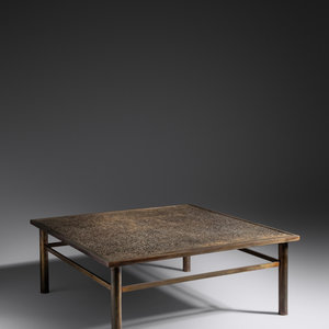 Appraisal: Philip and Kelvin LaVerne - b 'Etruscan' Coffee TableLaVerne Collection