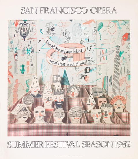 Appraisal: DAVID HOCKNEY - SAN FRANCISCO OPERA SUMMER FESTIVAL SEASON X