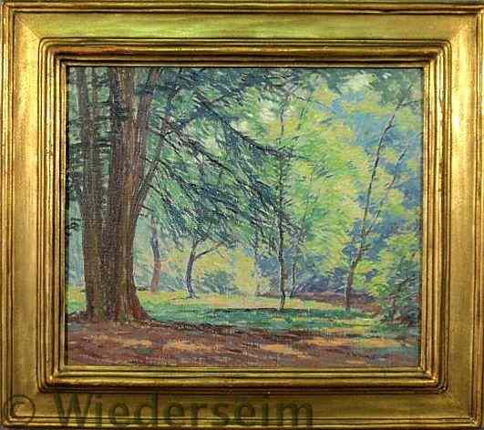 Appraisal: Weygandt John H American Pennsylvania Tennessee - oil on artist