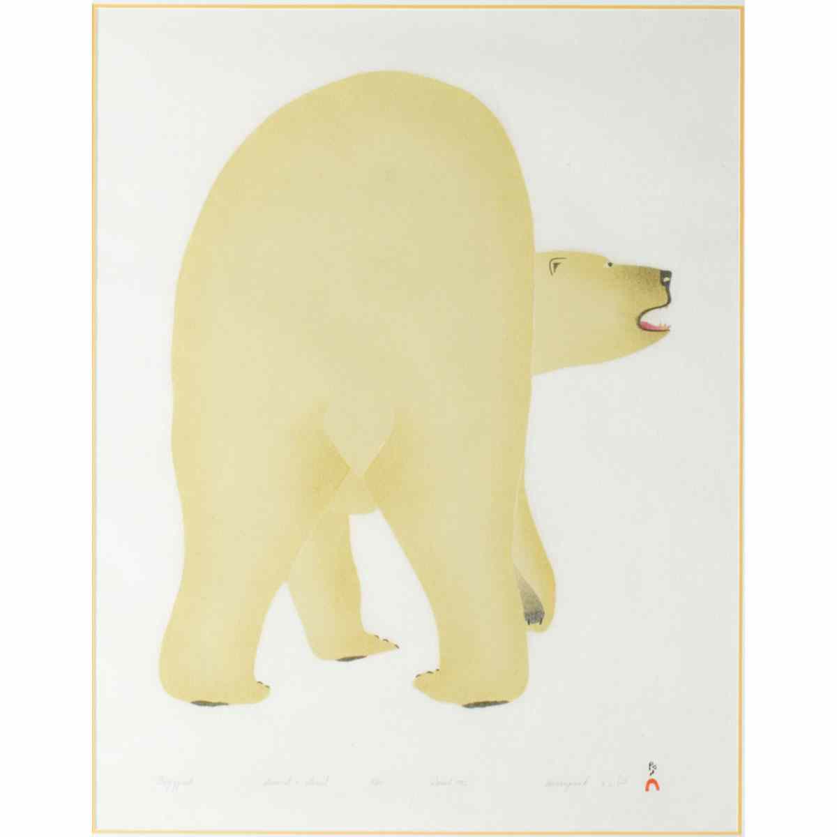 Appraisal: KANANGINAK POOTOOGOOK - E - Cape Dorset ANGUJJAUK BIGGEST BEAR