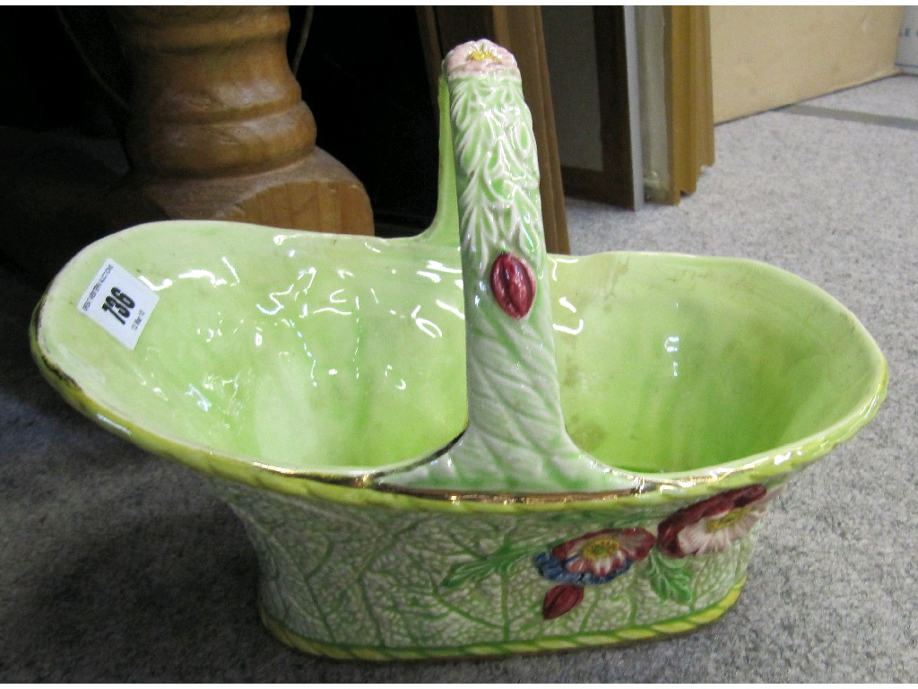 Appraisal: A Melba Ware basket bowl