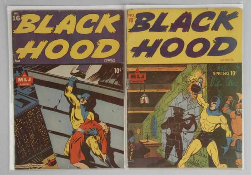 Appraisal: Lot of s Black Hood Comics Description This lot includes