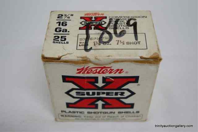 Appraisal: Western Super X ga Box of Shotgun ShellsThis is a