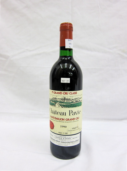 Appraisal: FOURTEEN BOTTLES VINTAGE FRENCH RED BORDEAUX Chateau Pavie Macquin Saint-Emilion