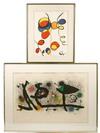 Appraisal: COLOR LITHO PRINTS - Abstracts by Alexander Calder SS x