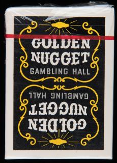 Appraisal: Golden Nugget Casino Playing Cards Las Vegas ca s Blue-backed