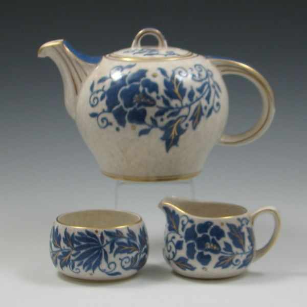 Appraisal: Bursley Ware Tea Set all marked with hand scripted Bursley