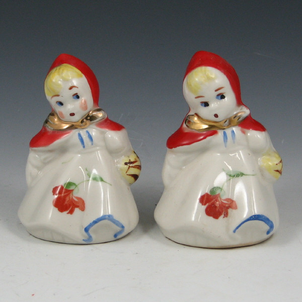 Appraisal: Hull Little Red Riding Hood Salt Pepper Shakers Little Red