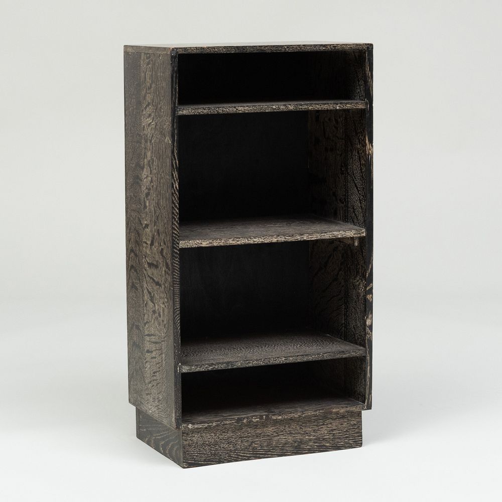 Appraisal: Small Set of Limed Oak Shelves Attributed to Josef Hoffmann