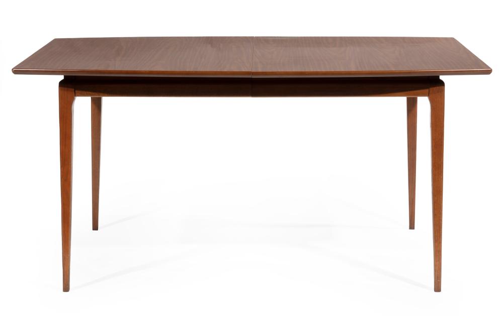 Appraisal: American Mid-Century Modern Walnut Dining Suite incl dining table with