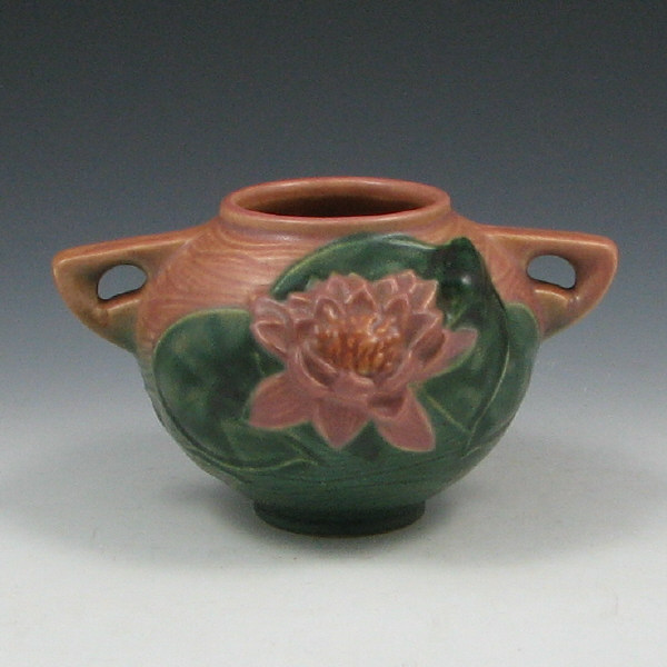 Appraisal: Roseville Water Lily - Rose Bowl - Mint Roseville Water