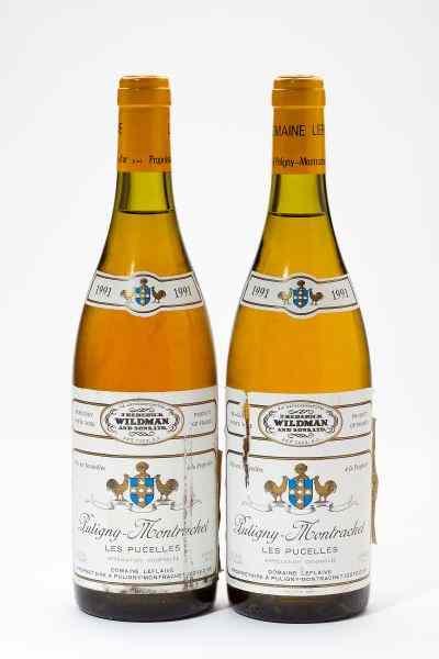 Appraisal: Puligny-MontrachetDomaine Leflaive Les Pucelles bottles - cm lbsl snlAcquired from