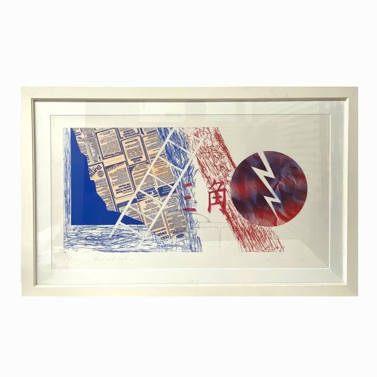 Appraisal: James Rosenquist AMERICAN James Rosenquist AMERICAN Lithograph AP Circa Framed