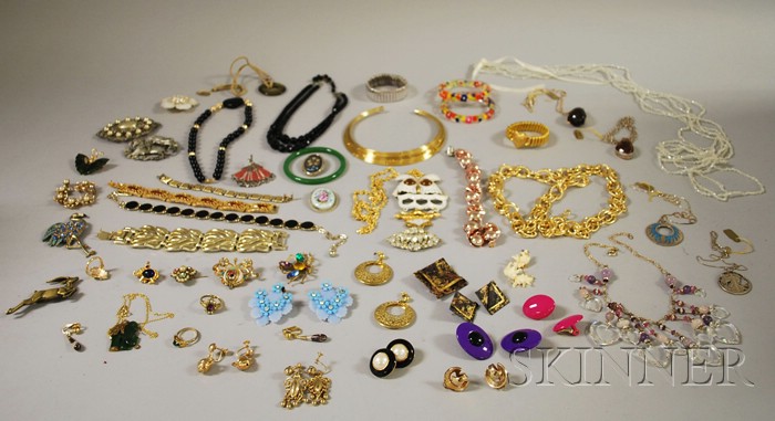 Appraisal: Group of Costume Jewelry including some signed pieces