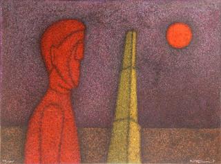 Appraisal: Print Rufino Tamayo Rufino Tamayo Mexican - Figura En Rojo