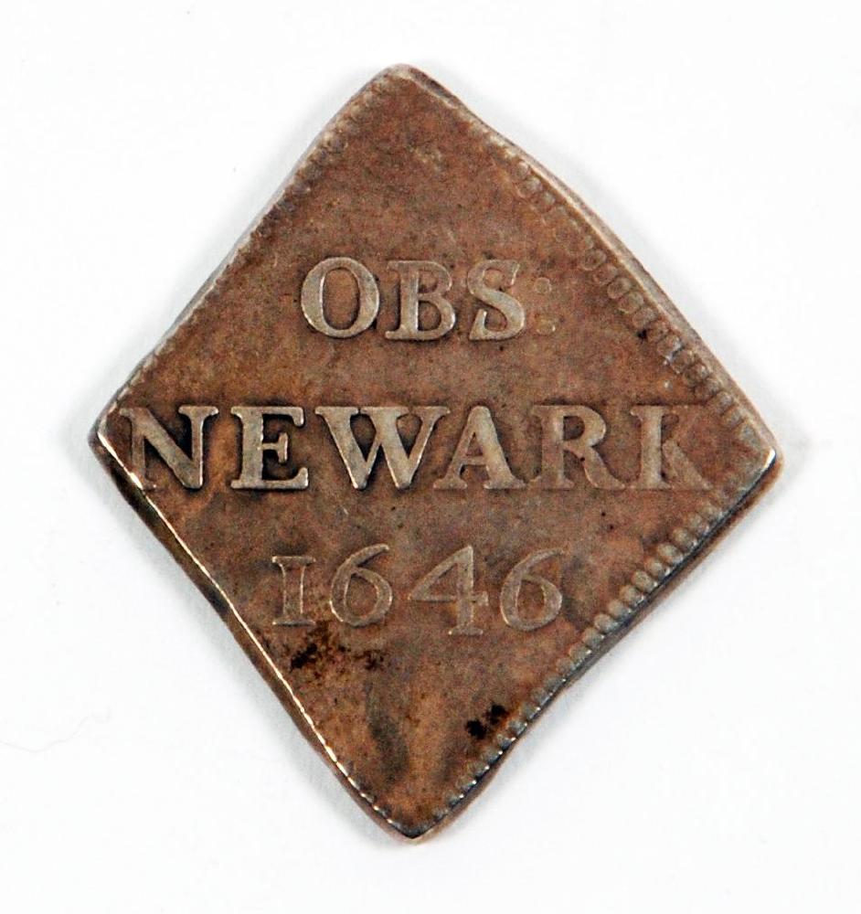 Appraisal: CHARLES I HALFCROWN dated struck during the period when Newark