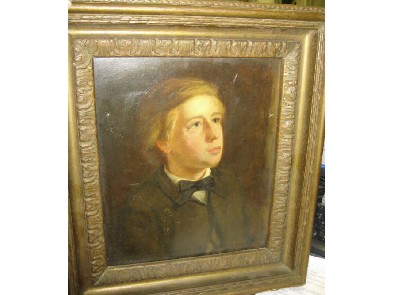 Appraisal: JAMES MAY BRITISH fl - Bust-length portrait of Bennet May