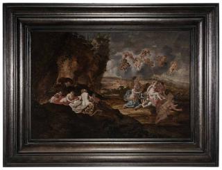 Appraisal: or Peeter Flemish - The Abduction of Europa unsigned oil