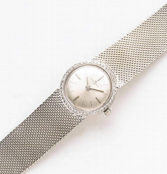 Appraisal: A Baume amp Mercier lady's diamond and k white gold