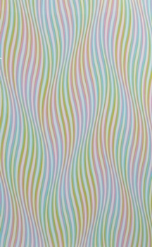 Appraisal: Bridget Riley British b Elapse Color silkscreen on paper edition