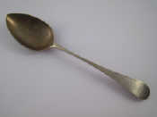 Appraisal: A Georgian silver Old English pattern tablespoon Richard Ferris Exeter