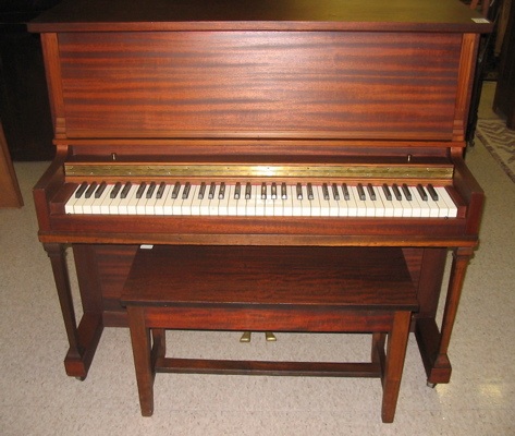 Appraisal: A TOM THUMB PIANO WITH BENCH Kohler Campbell Piano Co