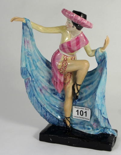 Appraisal: Kevin Francis Figure Mexican Dancer Limited Edition Boxed