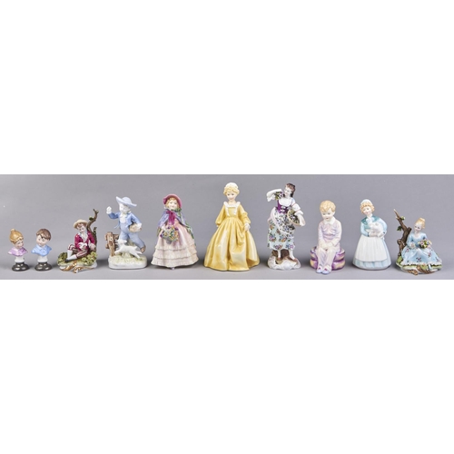 Appraisal: Eight Royal Worcester Royal Doulton Paragon and other figures of