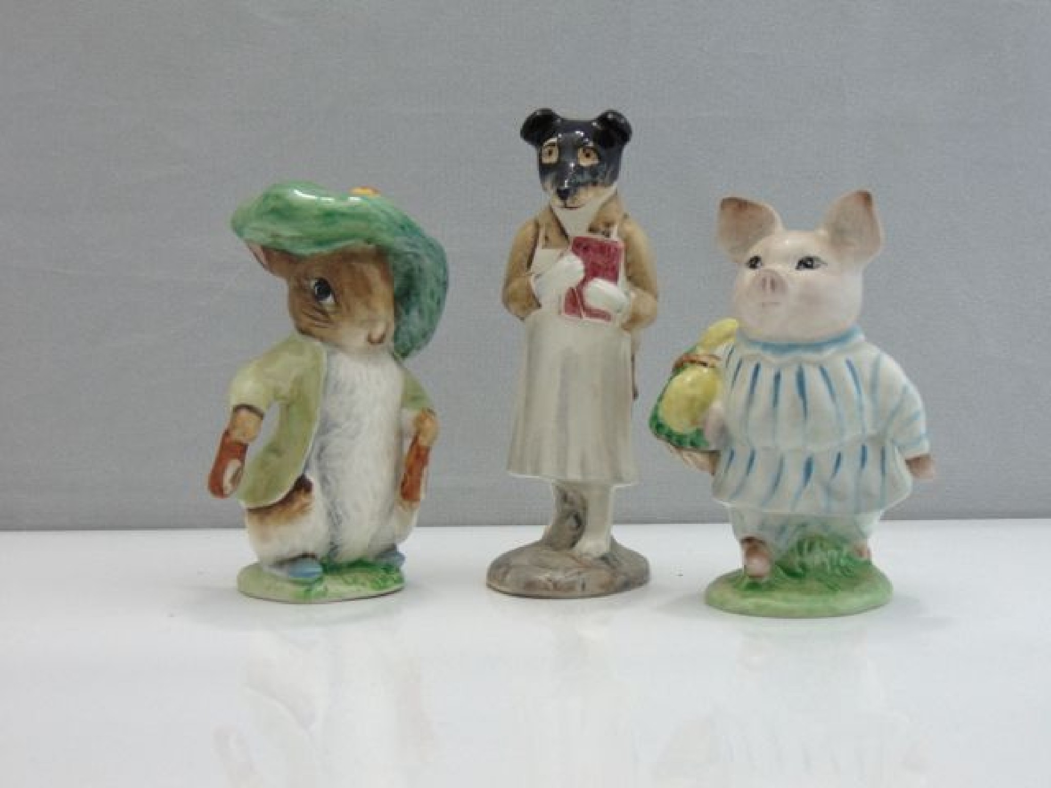 Appraisal: Three Beswick Beatrix Potter figures - Little Pig Robinson with