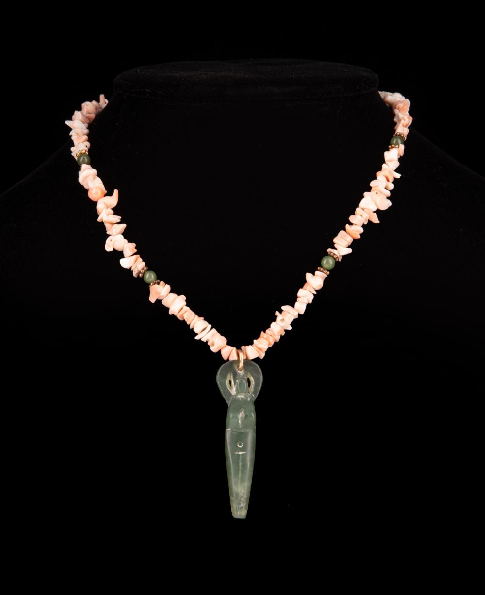 Appraisal: Mario Villa Nicaraguan New Orleans - Pink Coral Pearl and