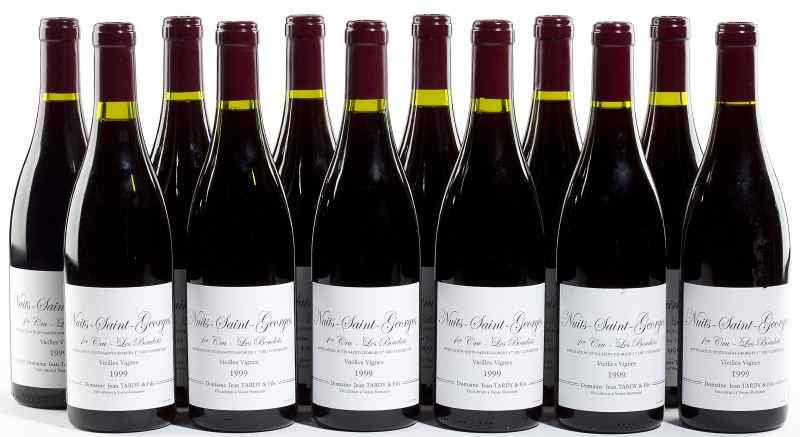 Appraisal: Nuits St GeorgesJean Tardy Les Boudots Vieilles Vignes bottlesRemoved from