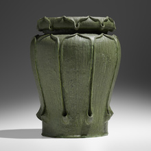 Appraisal: George P Kendrick for Grueby Faience Company RARE VASE MODEL