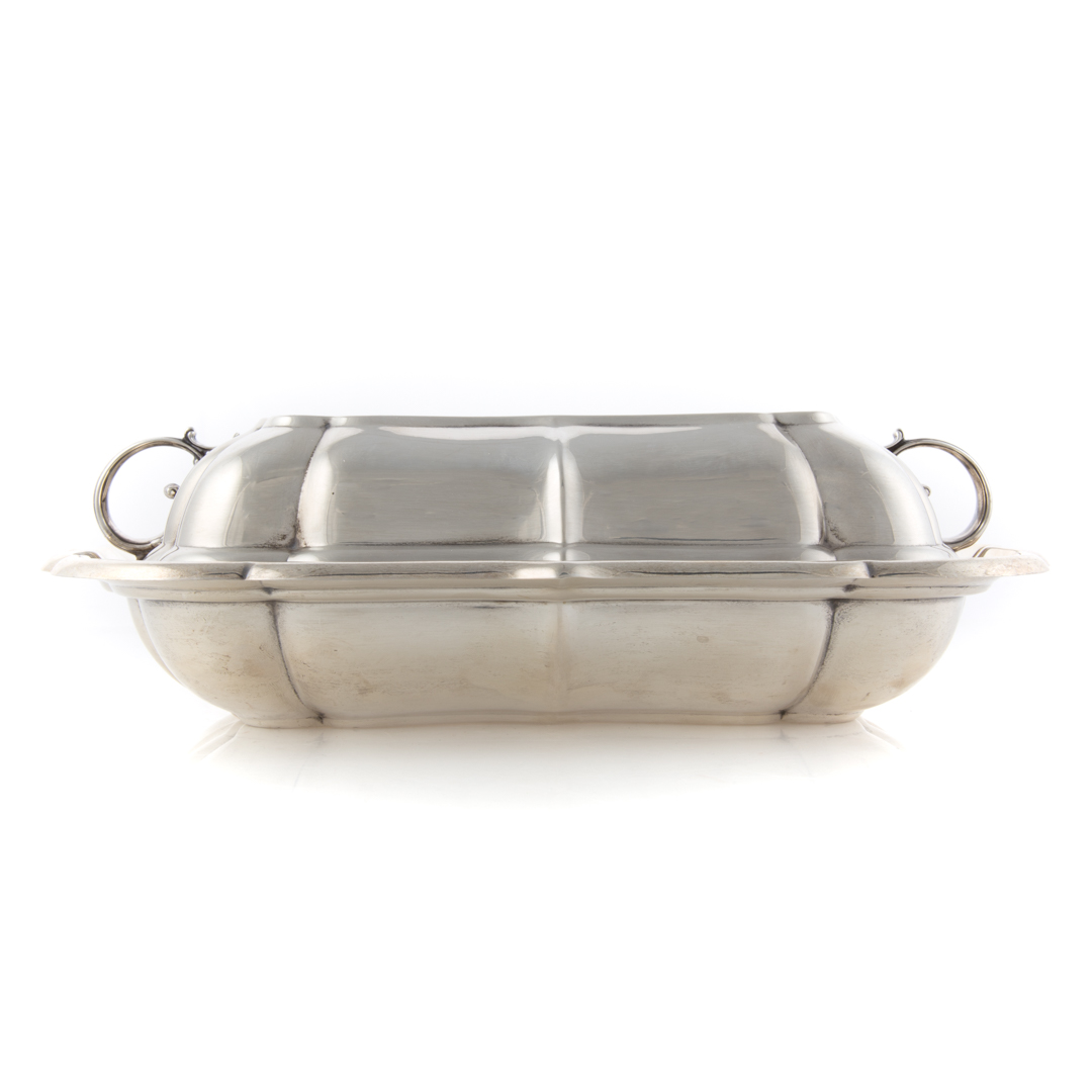 Appraisal: Reed Barton sterling double vegetable dish sterling silver rectangular double