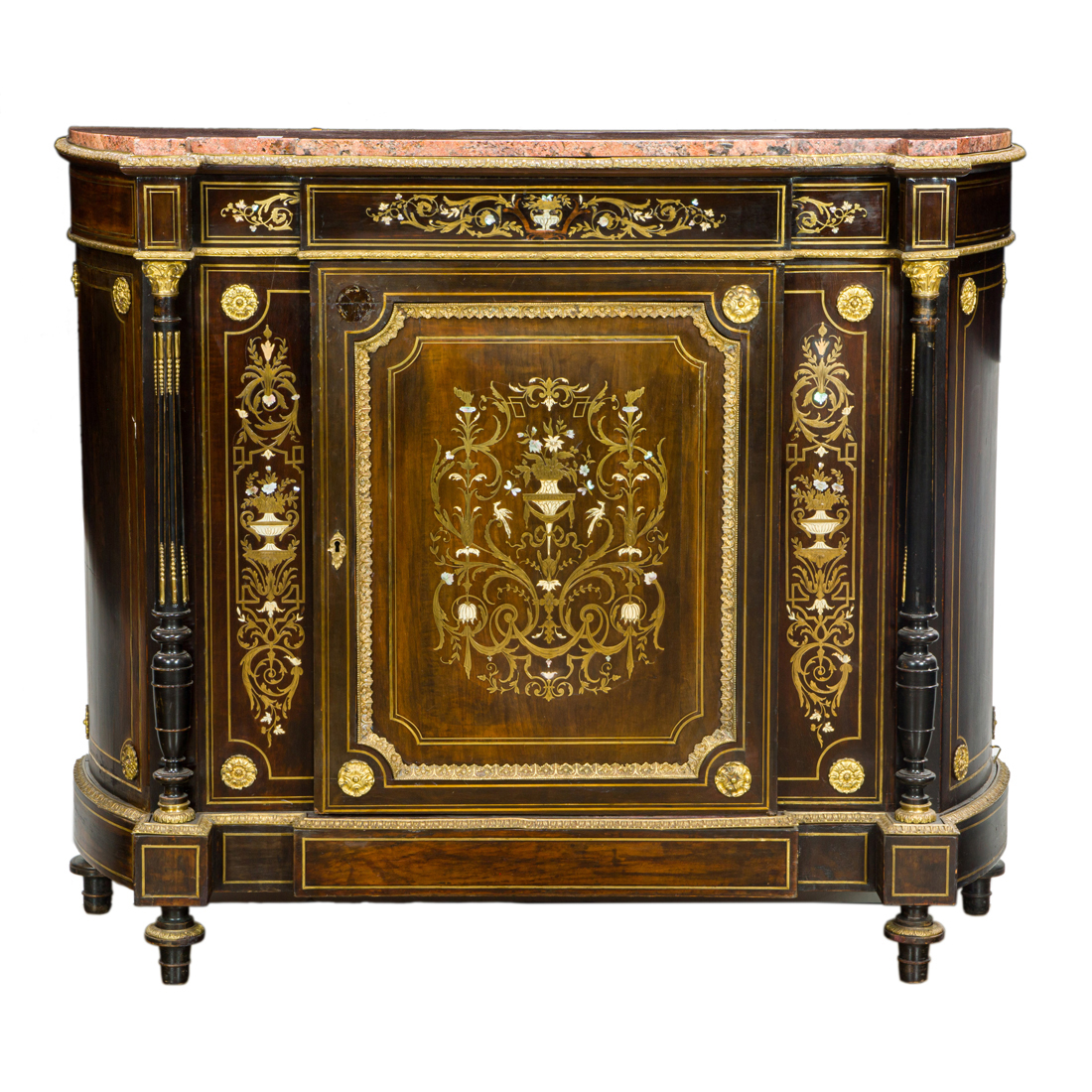 Appraisal: A FINE NEO GREC SALON CABINET CIRCA LIKELY HERTER BROTHERS