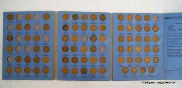 Appraisal: US Lincoln Wheat Penny Coins in Collector BookThis is a