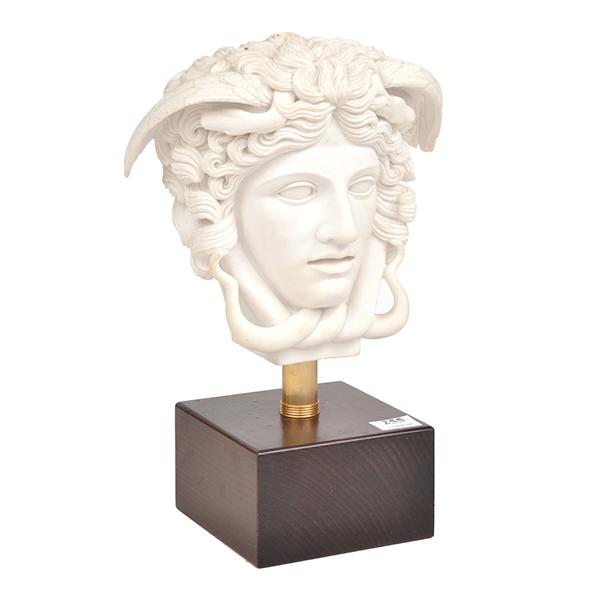 Appraisal: A VERSACE COMPOSITE CLASSICAL MASK HEAD