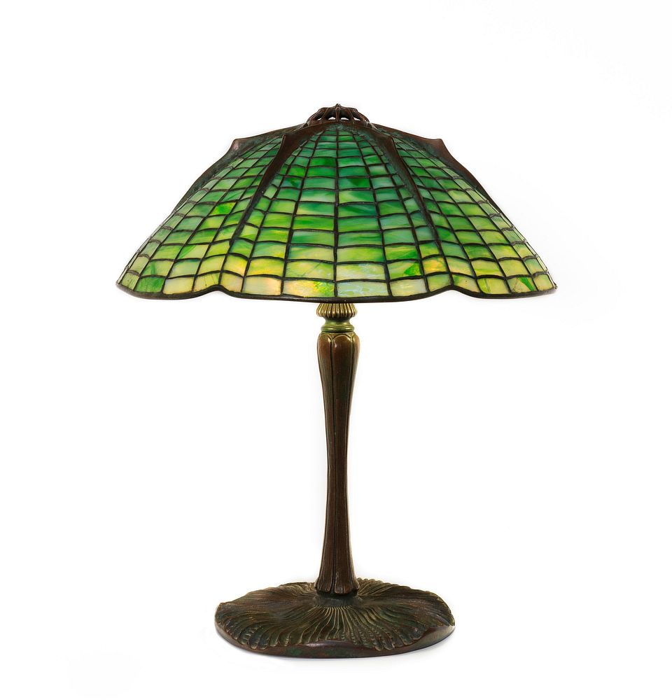 Appraisal: Tiffany Studios New York Spider Table Lamp Tiffany Studios New