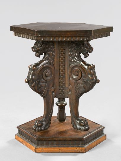 Appraisal: Continental Mixed Woods Occasional Table late th century in the