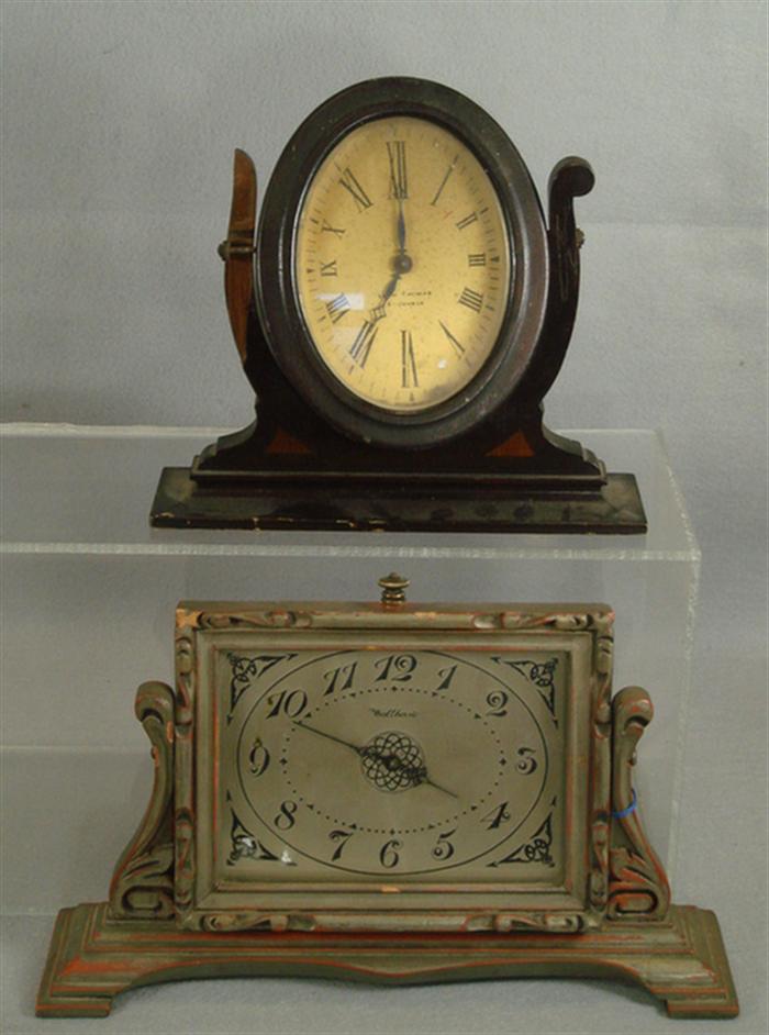 Appraisal: Seth Thomas picture frame clock as is Waltham picture frame