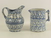 Appraisal: PITCHER - Lot of two th C stoneware pitchers with