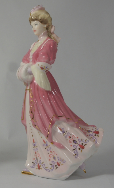 Appraisal: Coalport figure Lady Harriet limited edition for Compton Woodhouse boxed