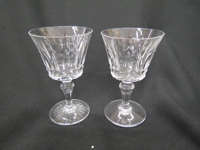 Appraisal: Baccarat Cut Crystal Wines signed excellent