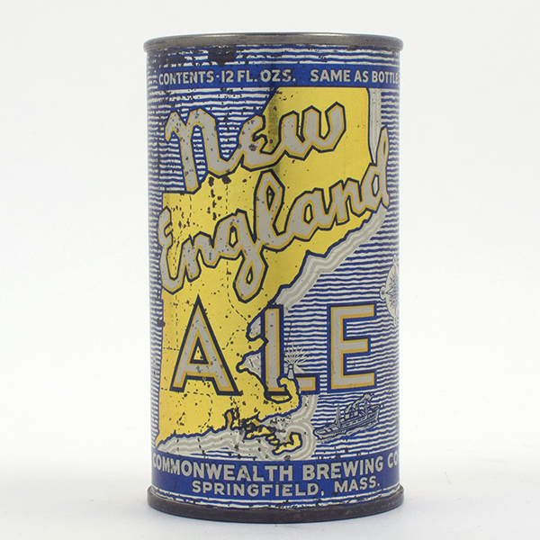 Appraisal: New England Ale Opening Instruction Flat Top - Reference USBC