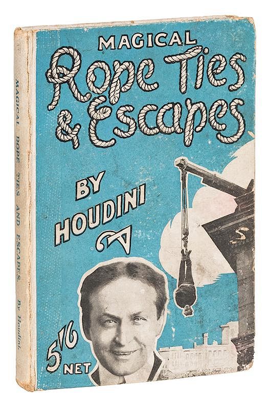 Appraisal: Magical Rope Ties Escapes Houdini Harry Ehrich Weisz Magical Rope