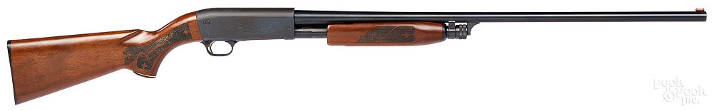 Appraisal: Ithaca model Featherlight pump action shotgun Ithaca model Featherlight pump