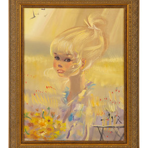 Appraisal: Igor Pantuhoff Russian American - A Portrait of a Blonde