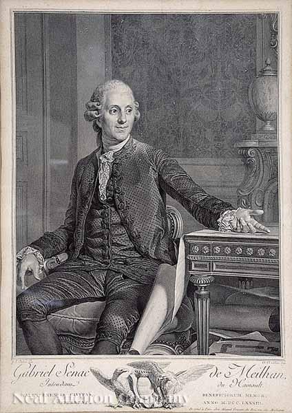 Appraisal: After Joseph-Silfrede Duplessis French - engraved by Charles-Clement Balvay called